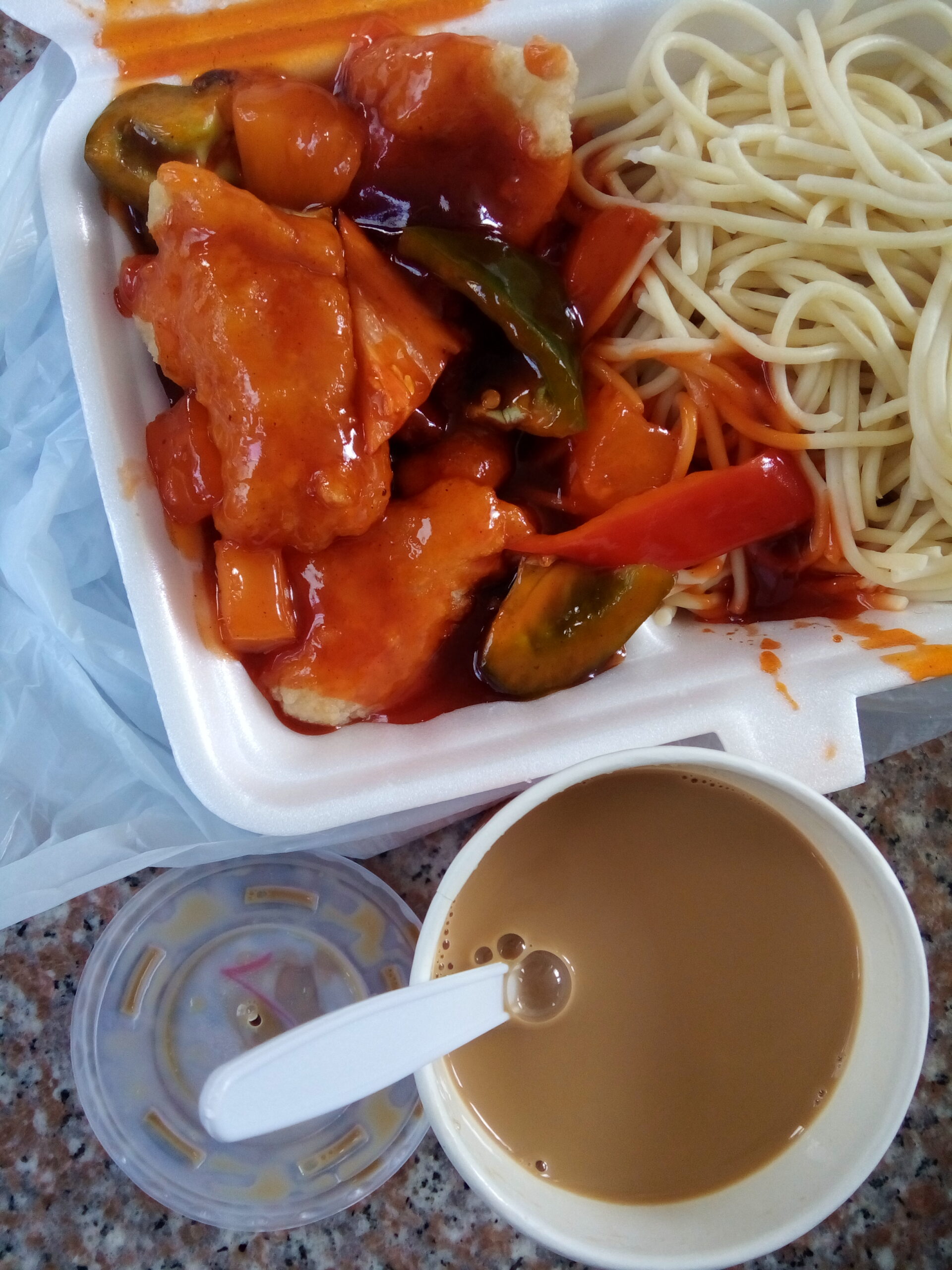 What kind of takeout do Chinese people eat?